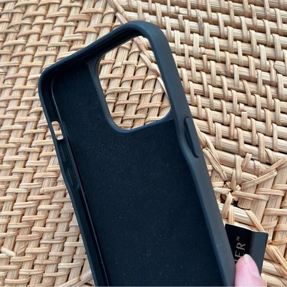 NWT Bandolier Emma Crossbody Black Phone Case IPhone 15 Pro Max Leather MagSafe - Picture 12 of 12